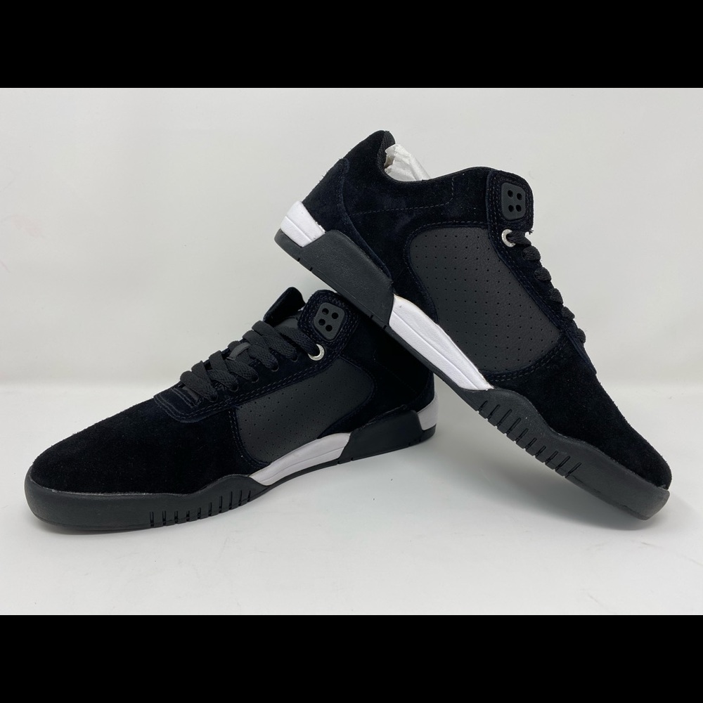 Supra Ellington Black-White-Black Shoes Sz9